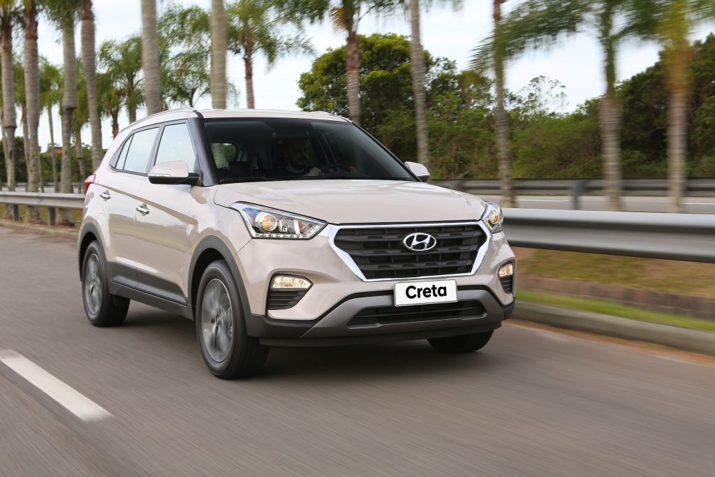 Hyundai Creta foi o SUV mais vendido de novembro, desbancando o Jeep Compass. (Hyundai | Divulgação)